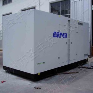 低噪音式無動600千瓦柴油發(fā)電機組